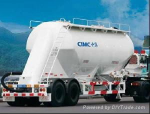 bulk cement tank truck    