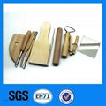 10pcs wood and stainless steel pottery tools set 1