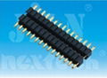 1.27mm Pin Header Single Row Straight Angle Connector 5