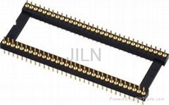 1.778/2.54mm Pitch Machine Pin IC Socket Staight Connector