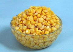 Canned sweet corn