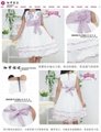 Lace tunic, children's wear dress wedding dresses of the girls 2