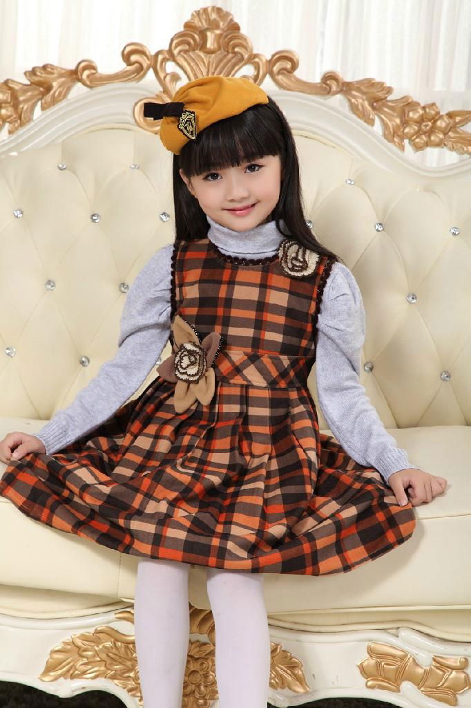 Han edition 2013 autumn fashion princess dress children's wear dress  3