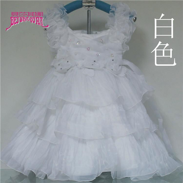 Summer new han edition baby clothes girls princess dress children dress  5