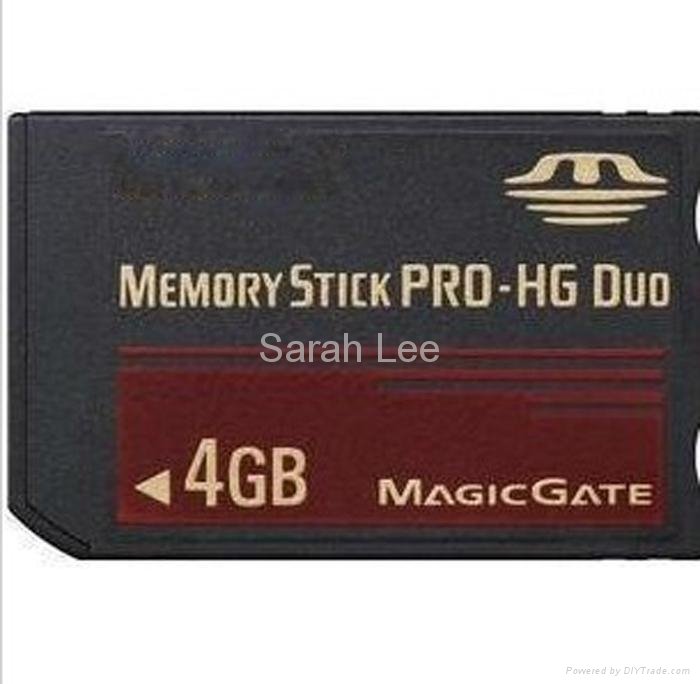 Free Shipping 4GB Memory Sticker Card Ms Pro-HG Duo 4G For PSP Game Player Cell 