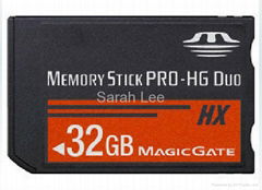 Free Shipping Ms Card Memory Stick 32GB Pro-HG Duo 32G For PSP Game Player