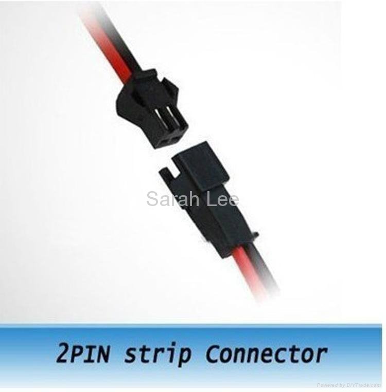 Led Strip Connector 2pin 15cm Wire For Male Female Lamp Driver Cable