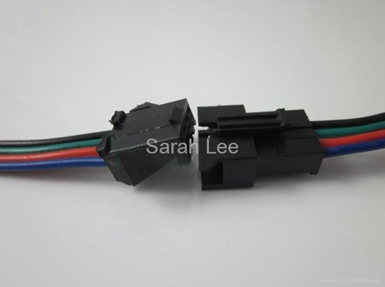 4 PIN Male and Female RGB connector Wire Cable For 3528 5050 SMD LED S 4