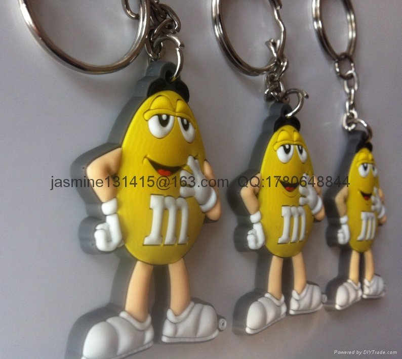 3D embossed keychain 4