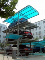 Pit-lifting 3levels parking equipments 