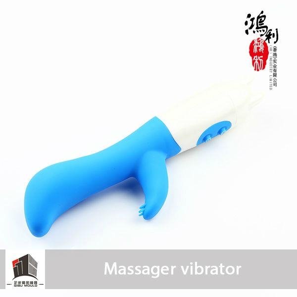 Hot sales G-spot Dual vibrating fake penis women long vibrators