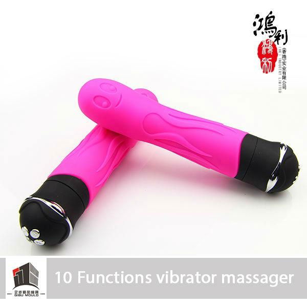 Hot sales 10 grade soft heated silicone dildo women long vibrators