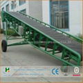 Good performance mobile plastics belt conveyor