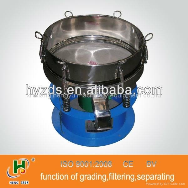 450mm diameter coating powder dry vibrating screen 3