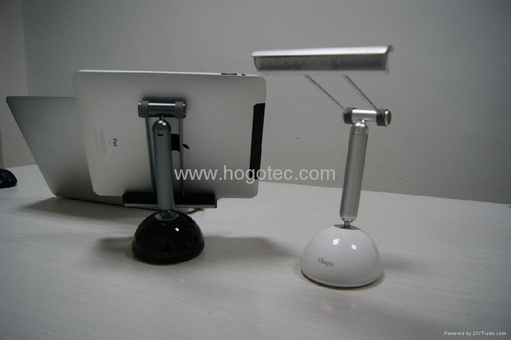 iPad stand with LED lamp 2