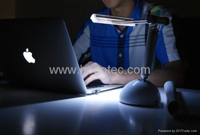 iPad stand with LED lamp 3