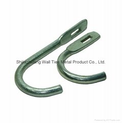 Steel large and round pipe hook