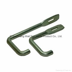 Steel large and square pipe hook 