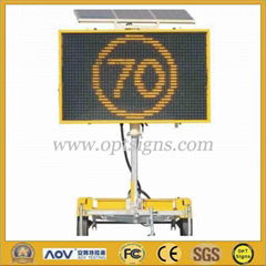 LED Full Matrix Portable Variable Message Signs B Size