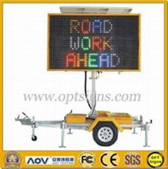 5 Color LED Full Matrix Portable Message Board