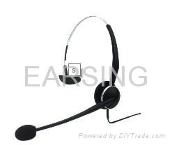 Call center headset