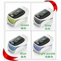 Free Shipping Colored Oled Fingertip Heart Rate Monitor&Pulse Oximeter