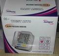 CE Approved Wrist Blood Pressure Monitor Sphygmomanometer&heart beat meter 3