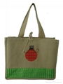 2013 New design cheap jute shopping bag 4