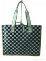 Polka dot jute bags