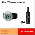 LCD display black digital wine thermometer 1