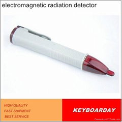 Electromagnetic radiation detector for testing radiation