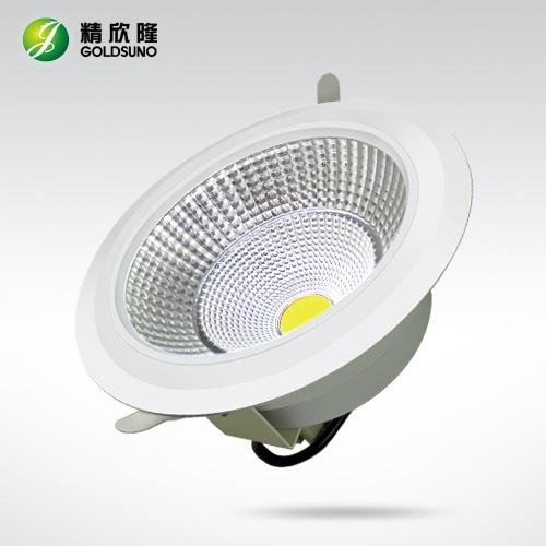 8 inches LED downlight COB 20W 25W 30W 35W, LED recessed down light
