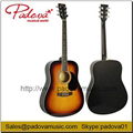 41" Sunburst Acoustic Guitar for