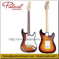 ST Electric Guitar in Sunburst Color   1