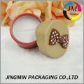 Paperboard round shape jewelry box 5