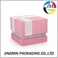 Luxury paper jewelry boxes with velvet 2