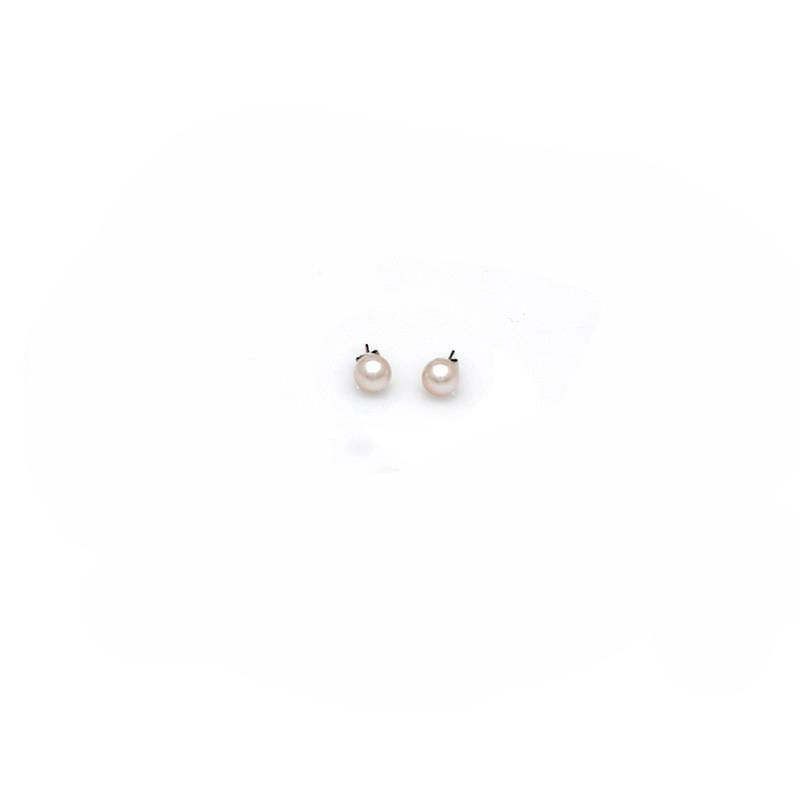 Freshwater gaultheria S925 silver earrings