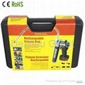 Cordless power tools 14.4V battery grease gun with 2 batteries 4