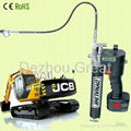 Cordless power tools 14.4V battery grease gun with 2 batteries 5