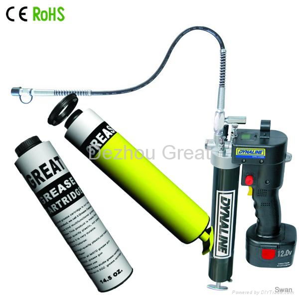 14.4V cordless grease gun 3