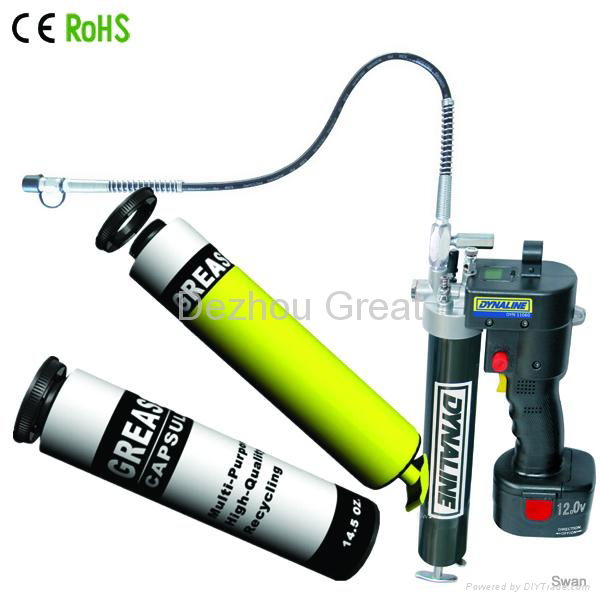 New patent 14.4V rechargeable grease gun