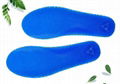 Honeycomb Breathable gel shoe pad foot massage insoles