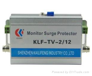 12V 2-in-1 cctv surge protective device protect power and video wire