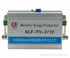 12V 2-in-1 cctv surge protective device protect power and video wire