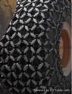 Mining tire protection chains 5