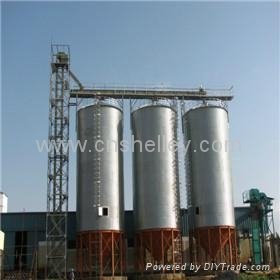 50tons 100 tons 500tons Grain Storage Steel Silo For Sale