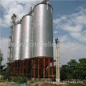 50tons 100 tons 500tons Grain Storage Steel Silo For Sale 3