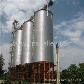 50tons 100 tons 500tons Grain Storage Steel Silo For Sale 4