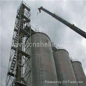 50tons 100 tons 500tons Grain Storage Steel Silo For Sale 5