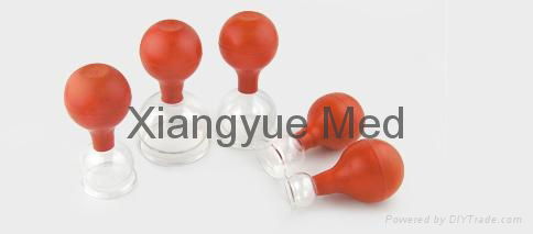 Rubber cupping set 4
